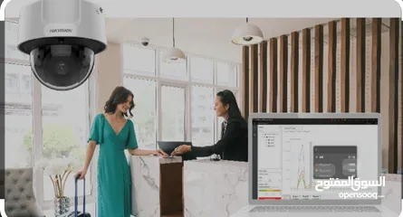  4 كاميرات 8ميجا بكسل هيك فيجن عدد8  شامل التركيب وكفالة الشركة الرسمية HIKVITION 8 MEA