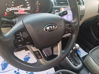  16 كيا ريو 2016  فل كامل فحص 7 جيد بسعر 8900 دينار نهائي للجادين  (استخدام شخصي) لم تعمل سياحي او تطبيق