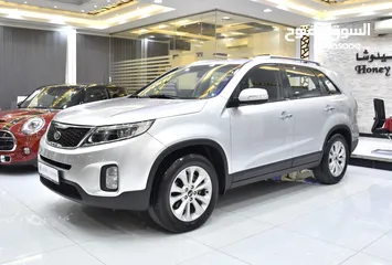  1 KIA Sorento ( 2014 Model ) in Silver Color GCC Specs