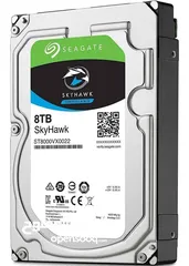  1 Seagate Skyhawk Surveillance 8TB HDD