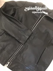  12 جاكيت جلد اصلي brand new leather jacket