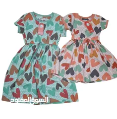  2 Wholesale supplies of cotton frocks. About 7 to 8 dozens available.