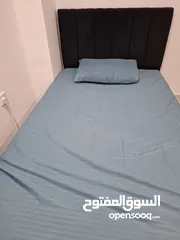  2 bed queen size (nafar w nos)