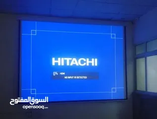 1 بروجتكر هيتاشي+ كانون ممتاز شغال 100٪  اصم بكم