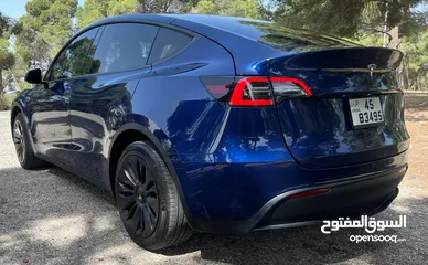  5 Tesla Model Y 2023 Long Range Dual Motor فحص كامل 7 ركاب ممشى قليل