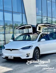  11 ‏ بسعر مغري جدا Tesla MODEL X 90D 2017 4*4