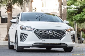  5 Hyundai Ioniq Hybrid 2021  السيارة وارد كوريا و بحالة ممتازة جدا و قطعت مسافة 135,000 كيلو متر