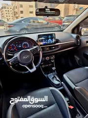  9 كيا بيكانتو 2019 فل اضافات عداد حقيقي ( 27 ) ألف كيلو