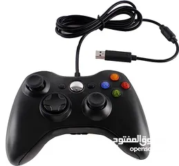  1 يد تحكم اكس بوكس Wired USB Xbox Controller Gamepad