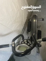  9 جهاز رياضة كروس (cross trainer)مستعمل خالي من الأعطال بحالة ممتازة