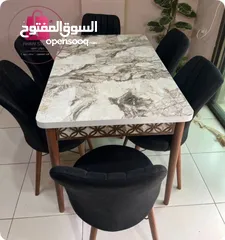  11 طاولات سفرة مع 6 مقاعد