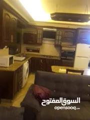  25 شقه مفروشه للايجار في دير غبار خلف هيئه الاتصالات / محطه توتال  طابق ثاني مع برنده  صغيره