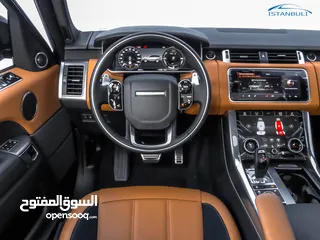  3 Range Rover Sport 2022 عداد صفر اسود داخل عسلي