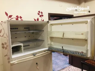  4 ثلاجة شارب (sharb) 16قدم ،أقتصادية وتبريد وتفريز ممتاز