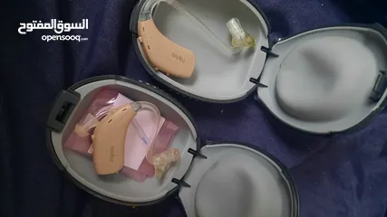  2 سماعات طبيه لضعف السمع بوجده عاليه عدد 2