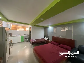  1 استوديو مفروش للايجار في رام الله - عين منجد