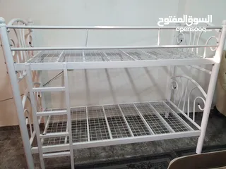  5 سرير حديد طابقين بحالة الوكالة