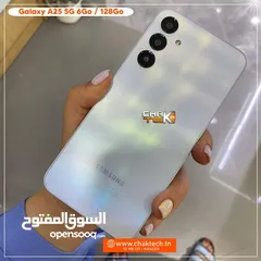  5 جهاز مشغل بالكرتونة Samsung A25 5G رام 12 جيجا 128 و 256  هدية كفر ولزقة وشاحن الاصلي متوفر توصيل