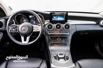  9 Mercedes-Benz C300-2019- 4MATIC -Perfect Condition -1,666 AED/MONTHLY -1 YEAR WARRANTY Unlimited KM*
