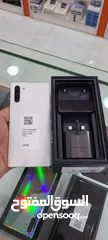  1 سامسونج note 10 256gb نسخة 5G نظيف بحالة الوكالة  و ملحقاتة