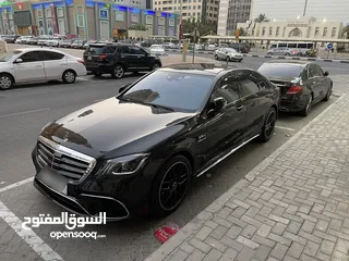  2 Mercedes s550 2017 محول كامل تحويل ممتاز درجة اولى اسود داخل هيليوس