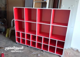  2 خزانة شنط و احذية 8 عيون للشنط و16 عين للاحذية