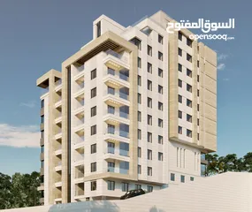  5 استوديو 83متر غرفة نوم و حمام و صالون و مطبخ وبلكون للبيع على شارع سردا الرئيسي مقابل سوق المزارعين