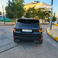  5 رينج روفر سبورت Black edition