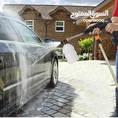  8 جيتور بطاريتين لغسيل السيارات ورش المبيدات الحشرية والزراعية وتنظيف البيوت والشبابيك بطاريتين