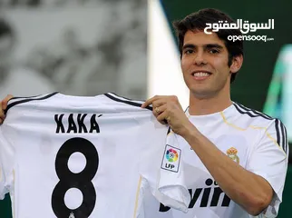  1 ملابس كلاسيك ريال مدريد 2009 مع اسم كاكا
