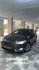  1 Ford fusion 2019 فورد فيوجن بحالة الوكالة قابل للتفاوض بشكل بسيط