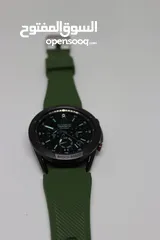  3 SAMSUNG GALAXY WATCH 3 SIZE 45MM WITH ARMY GREEN RUBBER BAND