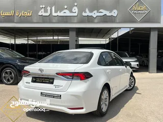  5 اقساط تويوتا كورولا هايبرد 2025 زيرو بدون دفعة اولى للعمومي في حال وجود الطبعة