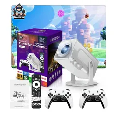  1 برجكتر مع اتاري 4K سمارت و مع ريموت