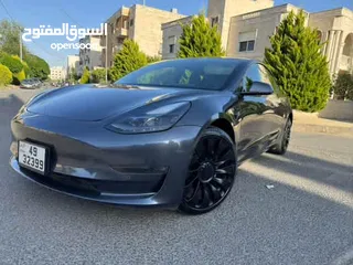  3 Tesla model 3 long range Dual Motor 2021   7 جيد