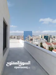  3 شقة فاخرة للبيع في أم أذينة طابق ثالث 180م مع روف 125م دوبلكس تشطيب سوبر ديلوكس لم تسكن