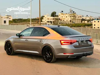  6 سكودا سوبير سبورت لاين