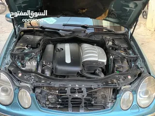  8 مرسيدس E270 ديزل فللل مسكره اضافات فتحة