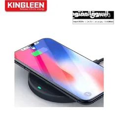  4 Qi Wireless Charging Pad Wireless Charger Compatible iPhone Galaxy All Qi Enabled Devices 10W