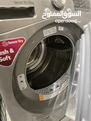  2 نشافه dryer LG sensor 8kg