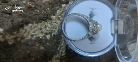  16 خواتم فضة اصلي واحجار كريمة اصلية منها نوادر