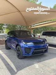  13 سلام عليكم(اعلان للنشر) للبيع   Range rover  - SVR   موديل  : 2016    ماشي  : 60,000 الف فقط