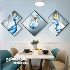  1 Modern Living Room Wall decorations lighting Painting