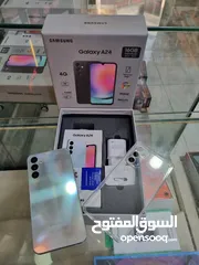  5 مستعمل اخو الجديد Samsung A24 4G رام 16 جيجا 128 أغراضة والكرتونه والبكج متوفر توصيل