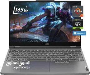  1 جديد - Lenovo Legion 5 15.6" WQHD 165Hz Laptop Ryzen 7 7735HS 16GB RAM 512GB SSD RTX 4060 8GB Grey
