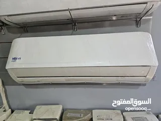  17 مكيفات 1.طن  1.5 طن 2 طن انفيرتير مستعمل  A+++ بحالة الوكاله شامل توصيل وتركيب