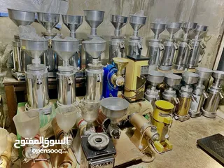  16 مطاحن قهوة أحجام مختلفة و أسعار مختلفة حجر 8 لحجر 15 واحد فاز وثلاثة فاز بحال الوكالة ماكنات وكالة