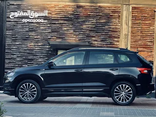  9 عرض خاص وحصري لأصحاب الإعفاءات الجمركية  سكودا كاروك سبورت لاين بلاك إيديشن متوفر ديزل ، متوفر بنزين