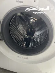  2 غسالة سامسونج 9 كيلو مع حماصه يعني 2 في واحد