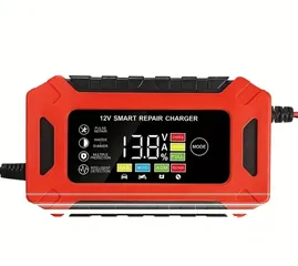  7 شاحن بطارية ذكي CARDIVEK 12V 6A مع قابس